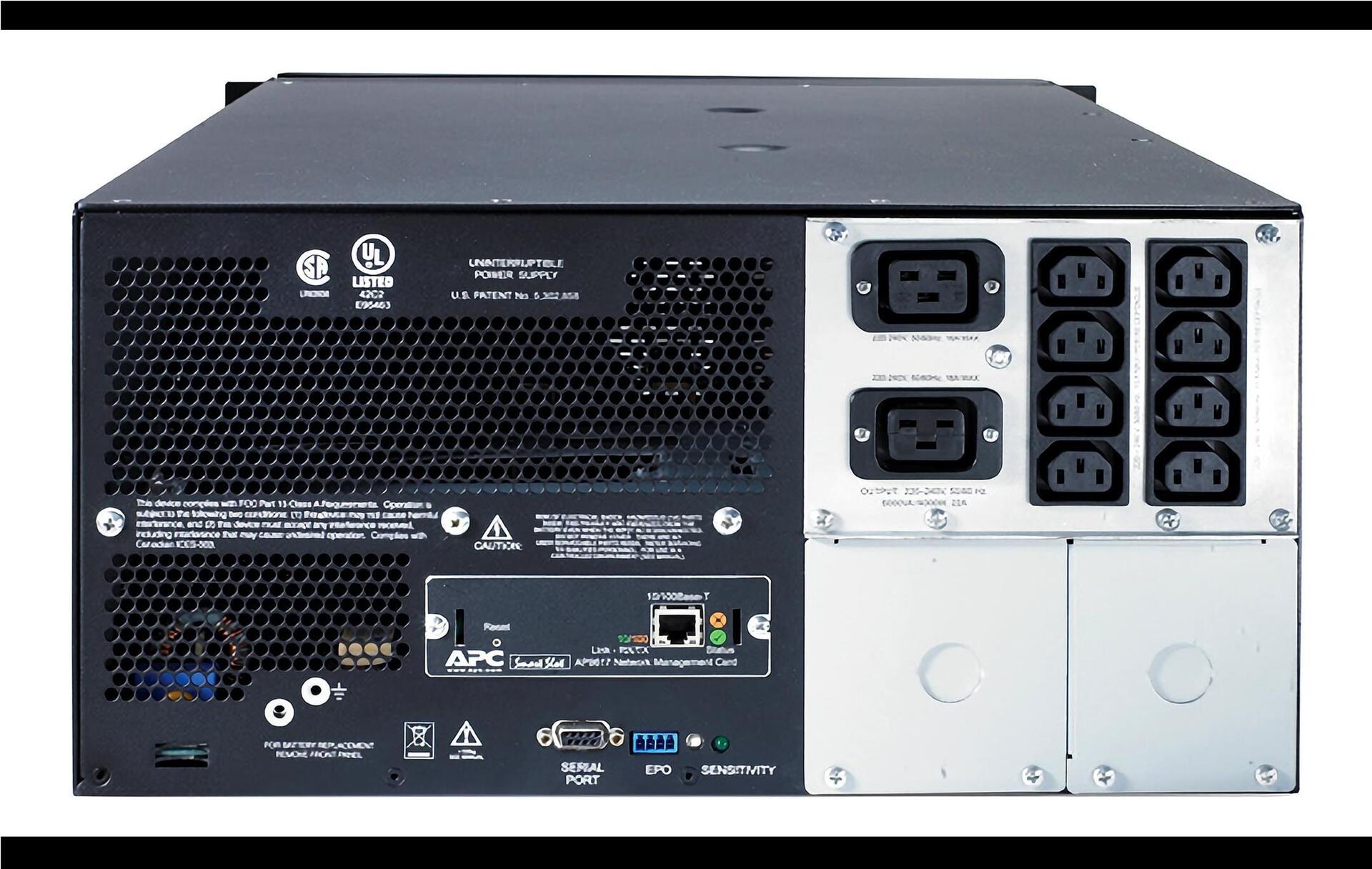 APC Smart-UPS SUA5000RMI5U 5000 VA 4 kW Schwarz