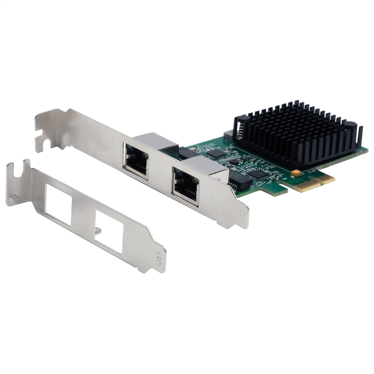 Exsys EX-60112 Dual-Port PCI Netzwerkkarte 2.5 Gbit/s