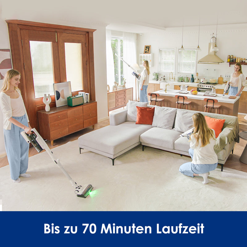 Tineco PURE ONE A50S - 2-in-1-Stabstaubsauger Akku 160 W Weiß
