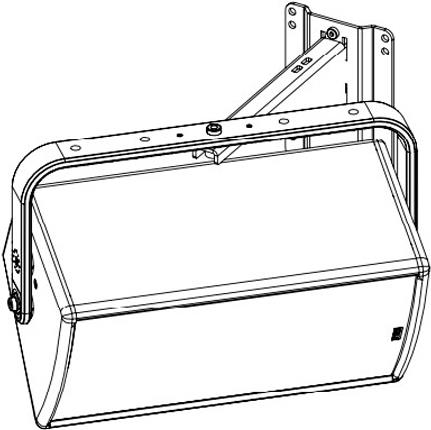 NEXO VNI-WM280 - Wandhalterung für Punktschallquellenlautsprecher P10 & EPS8 280 (VNI-WM280)
