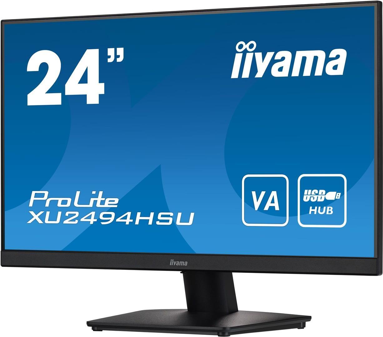 iiyama ProLite XU2494HSU-B2 Computerbildschirm 60,5 cm (23.8" ) 1920 x 1080 Pixel Full HD LED Schwarz (XU2494HSU-B2)