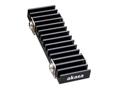 Akasa Gecko Pro SSD-Kühlkörper Aluminium Schwarz