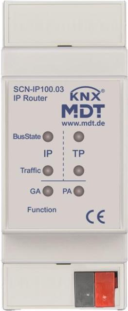 MDT SCN-IP100.03 mit Email und Zeitserverfunktion und KNX (SCN-IP100.03)