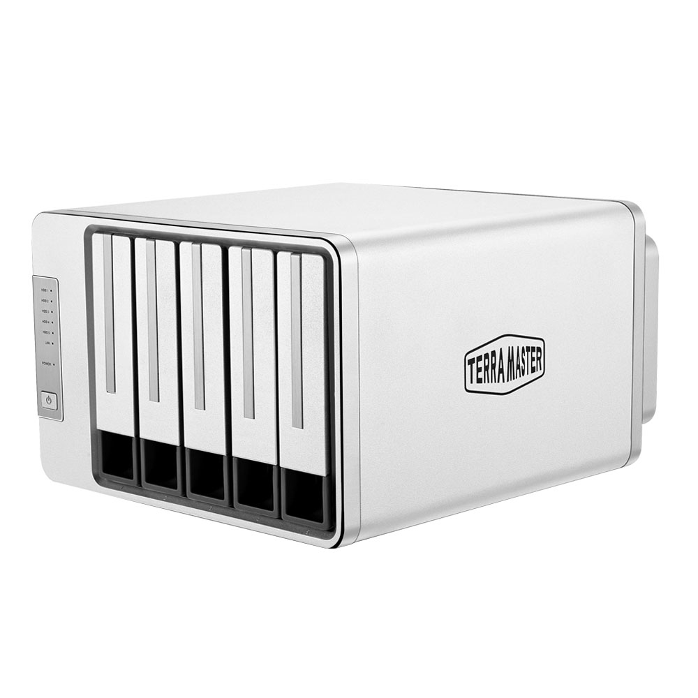 TerraMaster F5-422 NAS-Server 5 Schächte 4 GB RAM Grau