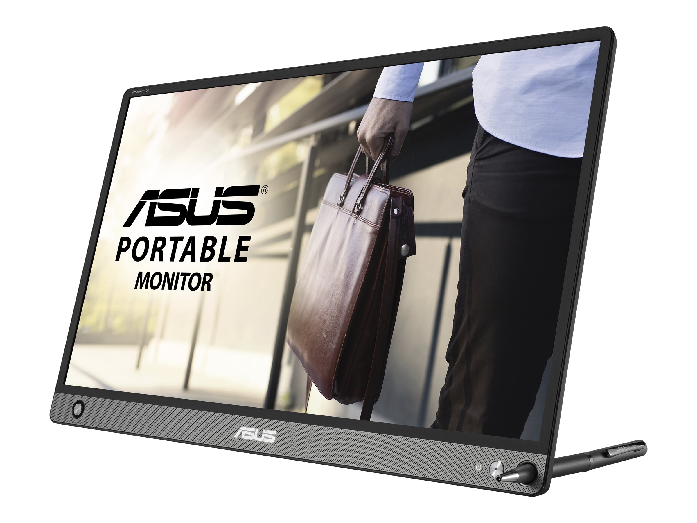 ASUS ZenScreen GO MB16AHP 15,6" Full HD IPS Monitor Schwarz