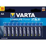 Varta Longlife Power Mignon AA, 10er-Pack Alkalisch (4906121461)