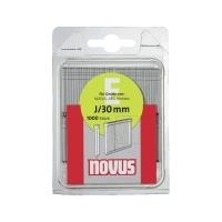 Novus E Typ J J/16 - Klammerpack - Befestigung - 1000 Heftklammern - E Typ J - Edelstahl - Stoff - Panel (044-0063)