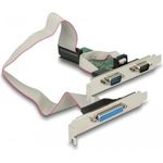 Delock PCI Express Karte zu 2 x Seriell RS-232 + 1 x Parallel (89556)