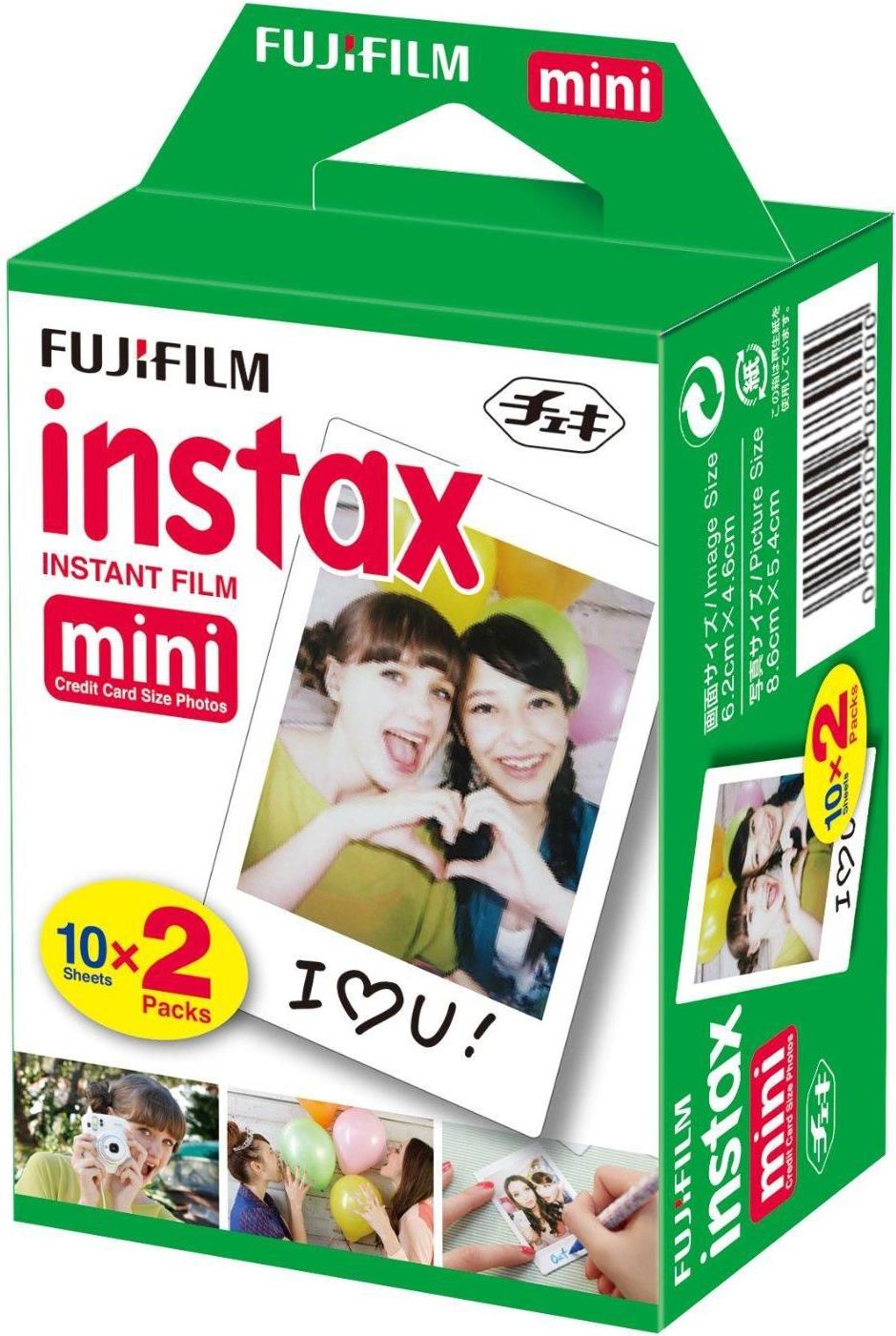 Fujifilm 1x2 Instax Film Mini (16386016)