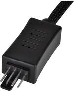 SilverStone Lüfterwiderstand 2x 10cm PWM - schwarz (SST-CPF05)