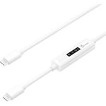 j5create JUCP14-N USB-C™ 2.0 zu USB-C™ Kabel mit OLED Dynamic Power Meter (JUCP14-N)