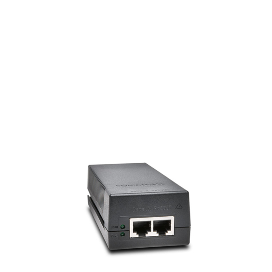 SonicWall SonicWave PoE+ Injector Global Multi-Gigabit Schwarz