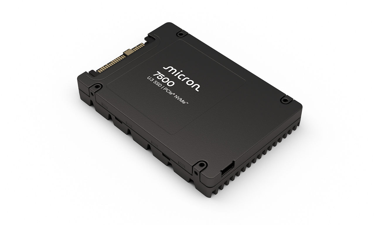 Micron 7500 MAX 1.6 TB SSD U.3 PCIe 4.0 (NVMe)