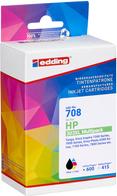 EDDING EDD-708 schwarz color Druckerpatronen kompatibel zu HP 303XL (18-708)