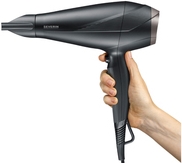 SEVERIN Haartrockner HT 0167, schwarz / silber Leistung 1.950 (0167)