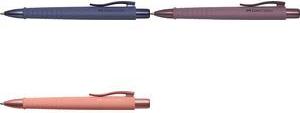 FABER-CASTELL Druckkugelschreiber POLY BALL URBAN, future dusk, Strichstärke: 0,6 mm (XB), Strichfarbe: blau, rutsch - 1 Stück (241111)