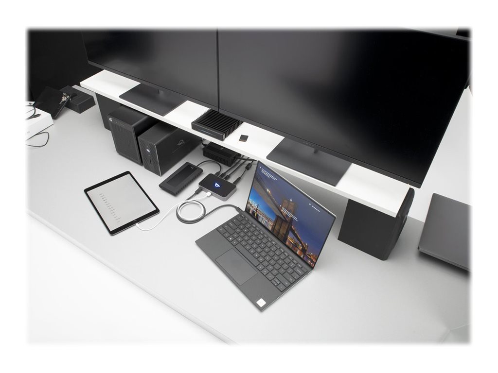 OWC Thunderbolt Hub 4 x Thunderbolt 4 Space-grau