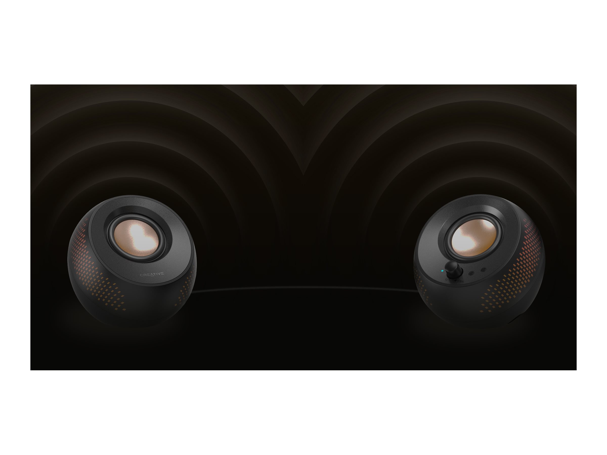 Creative Pebble X Plus 2.1 Lautsprechersystem Kabellos Bluetooth 15 W Schwarz