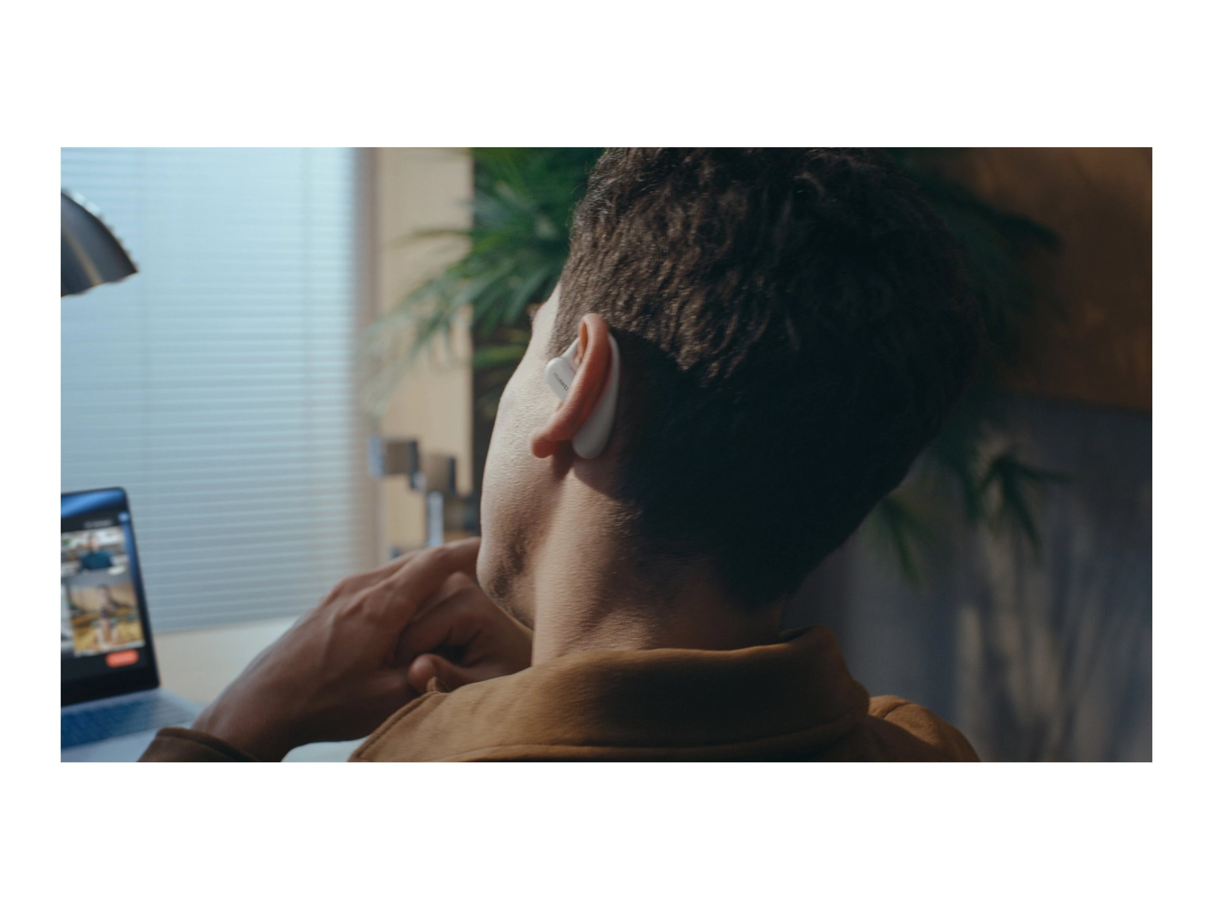Huawei FreeArc Open-Ear True Wireless-Kopfhörer mit Mikrofon Bluetooth Grau