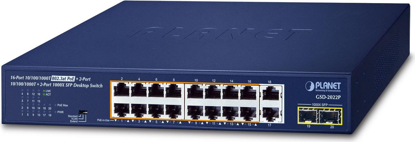 PLANET GSD-2022P Switch (GSD-2022P)