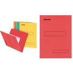 Esselte Aktenmappe mit 2 Einschlagklappen, Farbe: rot Inhalt: 100 Stück - 1 Stück (721020)