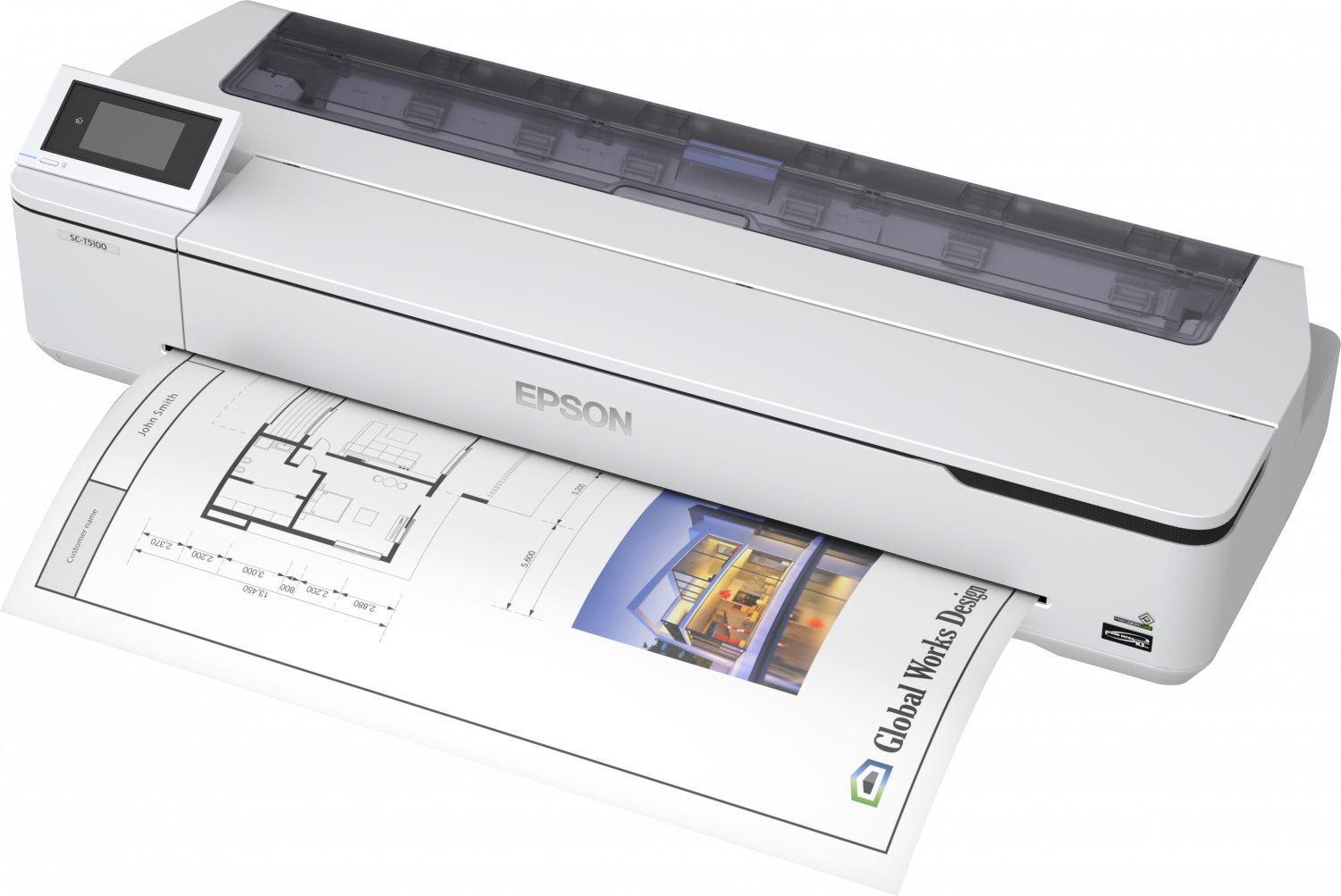 Epson SureColor SC-T5100N Großformatdrucker Tintenstrahl 36" 2400 x 1200 dpi