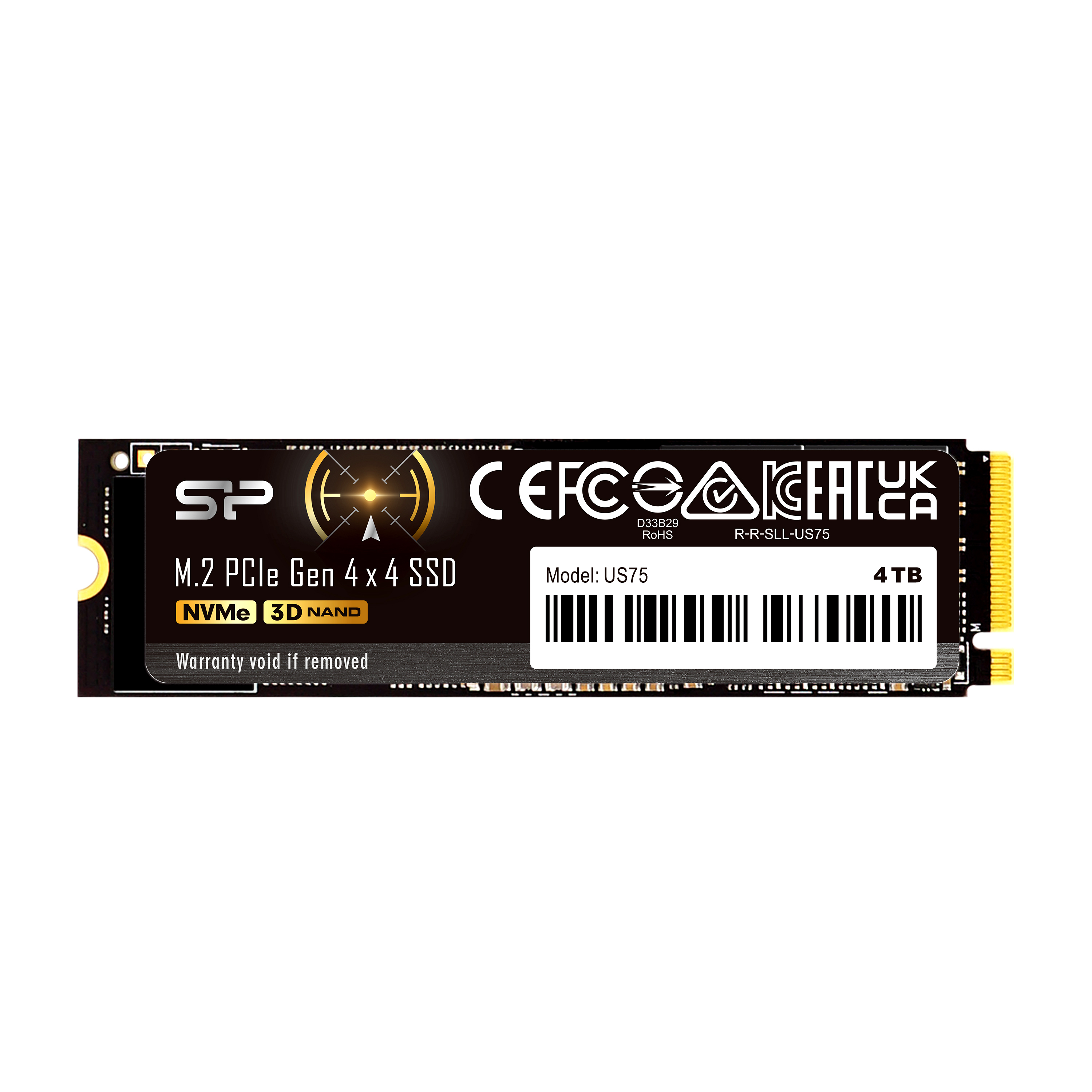 Silicon Power US75 1 TB M.2 PCIe 4.0 x4 NVMe SSD