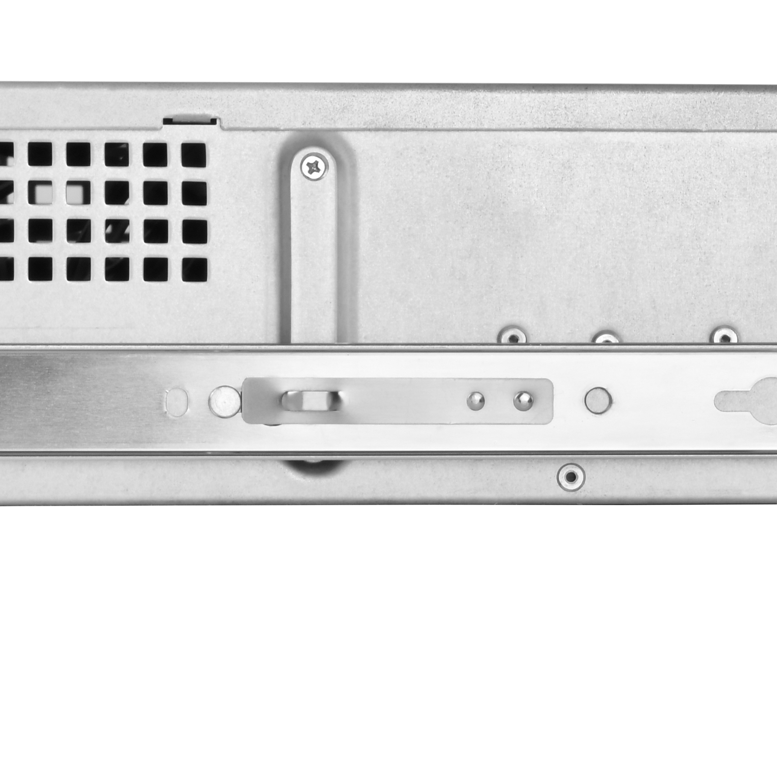 SilverStone RMS08-20 Gleitschienenset Silber