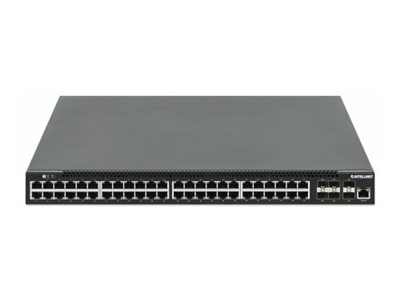 Intellinet 54-Port PoE+ L3 Managed Switch 6x10GbE 850W Schwarz