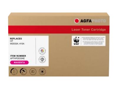 AgfaPhoto APTHP2033AE Magenta Tonerpatrone kompatibel zu HP 415A
