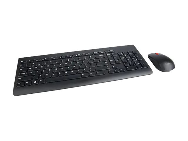 Lenovo Essential Wireless Combo Gen 2 Tastatur-und-Maus-Set Kabellos 2,4 GHz QWERTZ Schwarz