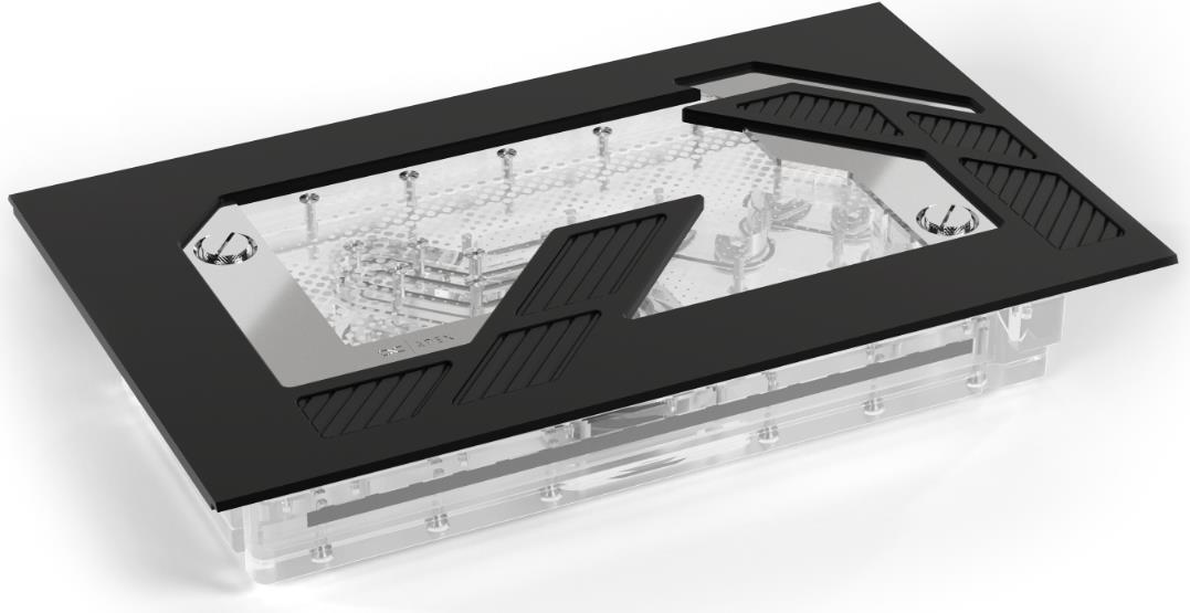 Alphacool Apex Distroplate Dark Base Pro 901 Black mit A (14630)