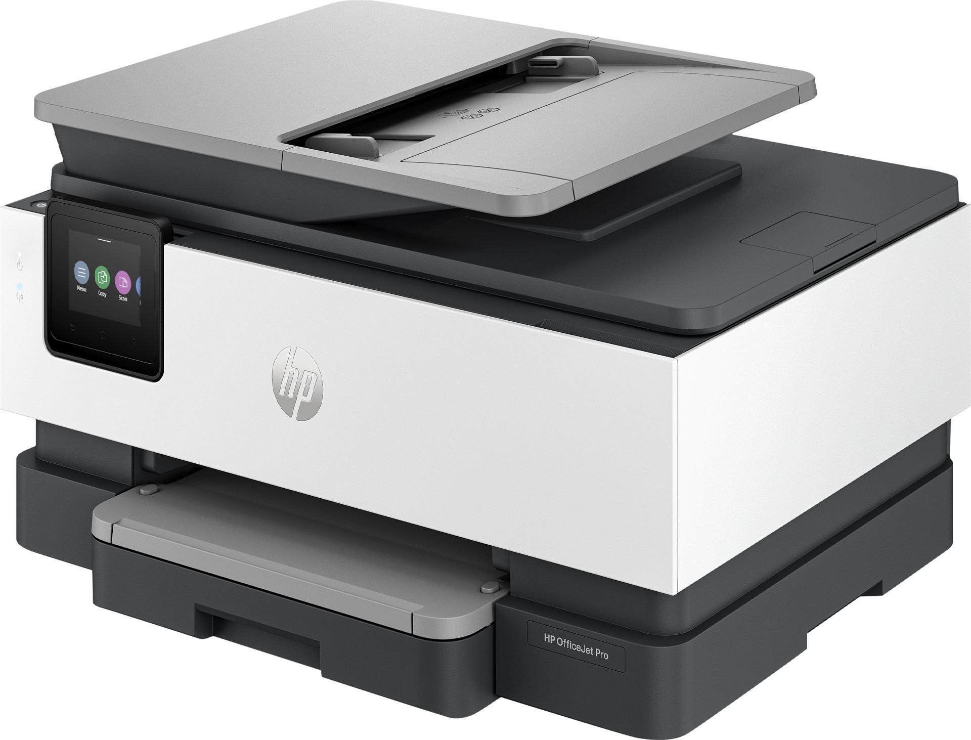 HP Officejet Pro 8122e 3in1 - Multifunktionsdrucker 30€ Cashback, Drucken, Kopieren, Scannen, Farbe, inkl. 3 Monate Instant Ink (405U3B)