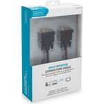 Assmann/Digitus DVI Anschlusskabel (18+1) 2m DVI Anschlusskabel, DVI(18+1) St/St, 2.0m, DVI-D Single Link, UL, sw (DB-320107-020-S)