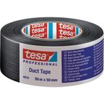 TESA Gewebeklebeband Tesa® Duct Tape Schwarz (L x B) 50 m x 50 mm Kautschuk Inhalt: 1 Rolle(n) (04610-00004-00)