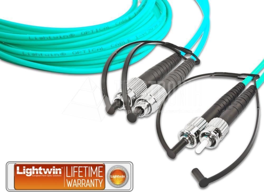 Lightwin LDP-50 FC-ST 5.0 OM3 Glasfaserkabel 5 m Aqua-Farbe (LDP-50 FC-ST 5.0 OM3)