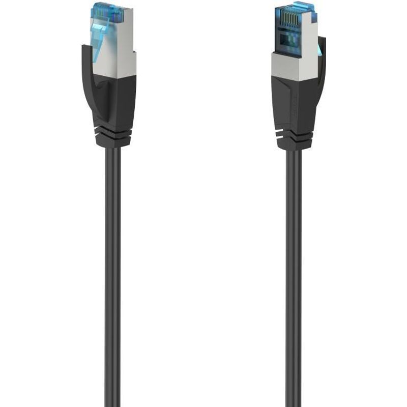 Hama 00200678 Netzwerkkabel Schwarz 0,25 m Cat6a S/FTP S-STP 00200678