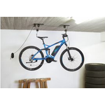 FISCHER Fahrrad-Lift PLUS, Tragkraft: 30 kg, schwarz für alle gängigen Fahrräder und E-Bikes geeignet, - 1 Stück (50386)