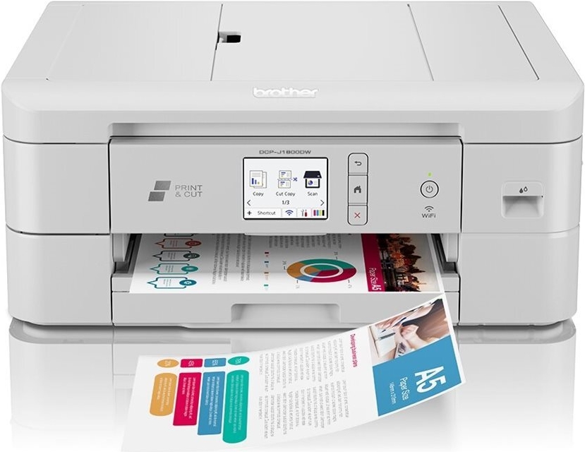 Brother DCP-J1800DW Multifunktionsdrucker Tintenstrahl A4 WLAN Duplex Weiß