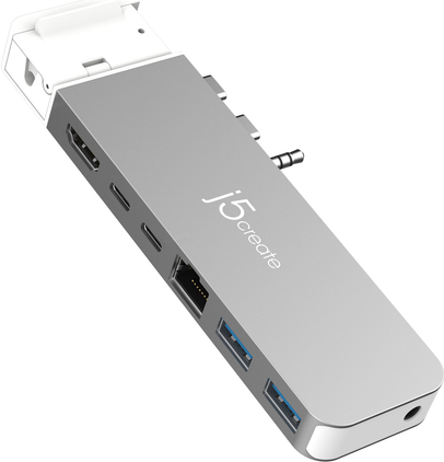 j5create JCD395-N 4K60 Elite Pro USB4®-Hub mit MagSafe®-Set (JCD395-N)