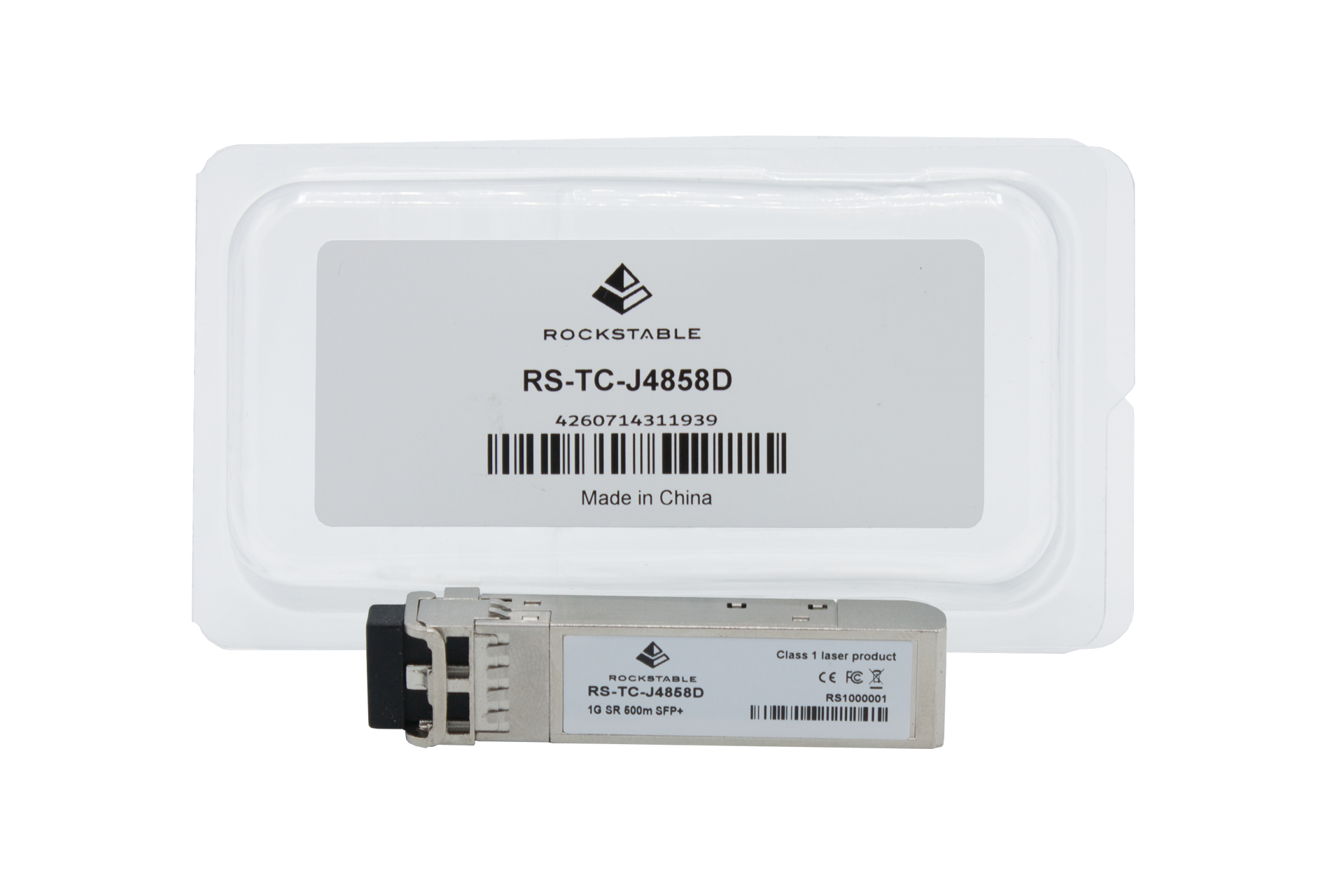 Rockstable SFP Transceiver J4858D-C 1000BASE-SR 1 Gbit/s 500 m 850 nm LC (UPC)