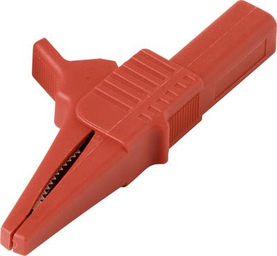 Voltcraft MSK-125 rot Krokodilklemme Steckanschluss 4 mm CAT II 300 V Rot (VC-17155630)