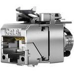 Telegärtner Modul, AMJ-SL, CAT6A, TP/LSA, Snap-In, 12-Pack (Keystone), T568B (100023210,J00029A6111(12))