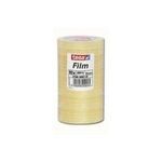 tesa Film standard, transparent, 15 mm x 66 m Klebefilm aus PP-Folie, gute Klebkraft, leicht abrollbar (57388-00001-00)