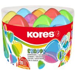 Kores Doppel-Spitzdose "Snappy", Runddose, farbig sortiert gepackt zu 20 Stück - 20 Stück (SP35814)