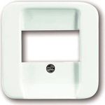 Busch-Jaeger 1724-0-1705 Weiß Schalterplatte & Steckdosenabdeckung (2CKA001724A1705)