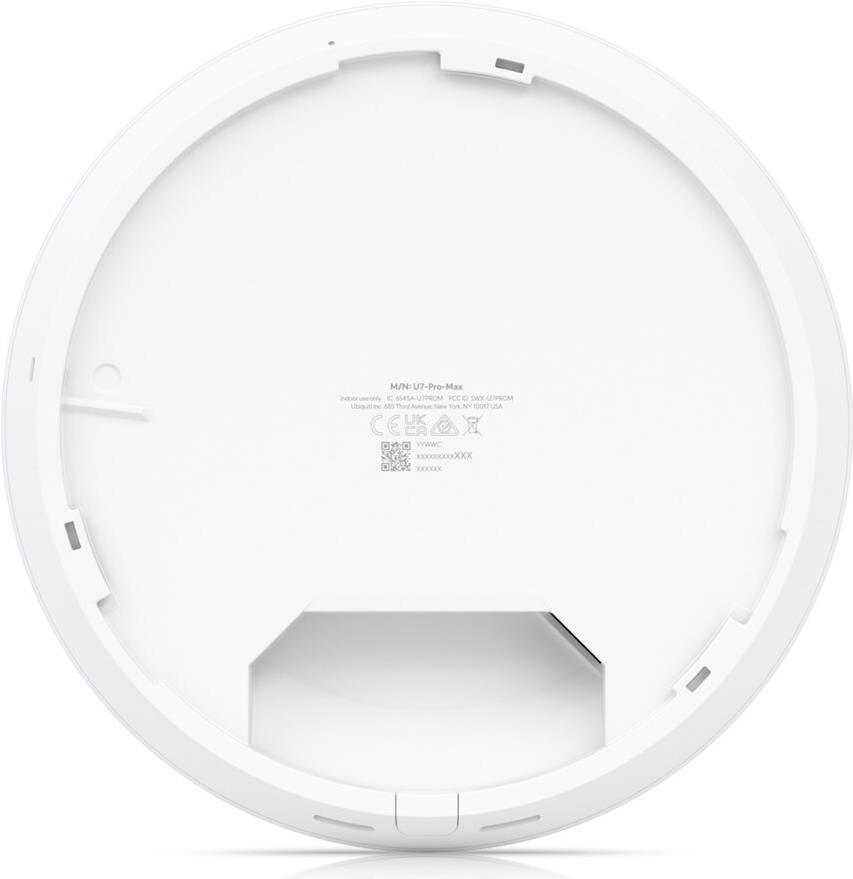 Ubiquiti UniFi U7 Pro Max Access Point Wi-Fi 7 5700 Mbit/s Weiß