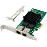 MicroConnect 2 port RJ45 network card PCIe x1 - Netzwerk (MC-PCIEX1-I350-T2)
