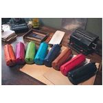 Alassio Schlamper-Rolle, aus Leder, braun Stifteetui mit Reißverschluss, - 1 Stück (43147)