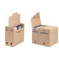 ELBA Archivbox tric System 100421087 für DIN A4 naturbraun - 1 Stück (100421087)